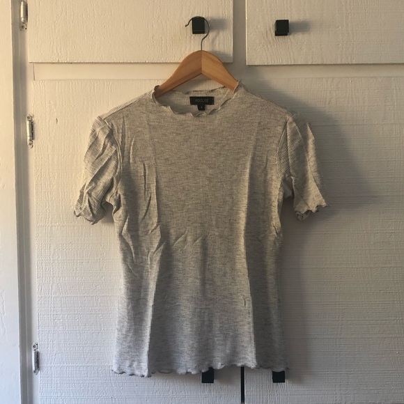 Roolee Tops - Super soft, scalloped Tee